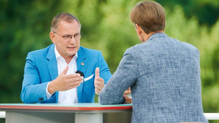 Tino Chrupalla im ZDF-Sommerinterview