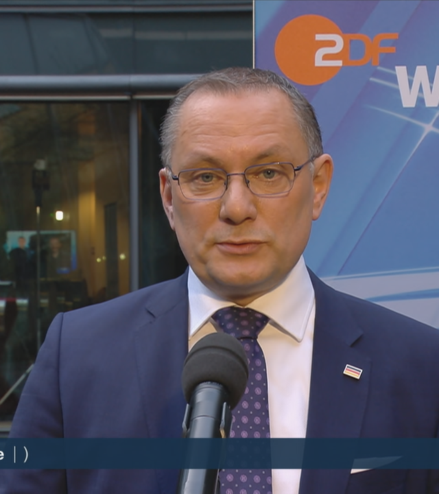 AfD-Chef Tino Chrupalla mit einer Reaktion zur Landtagswahl in Rheinland-Pfalz.