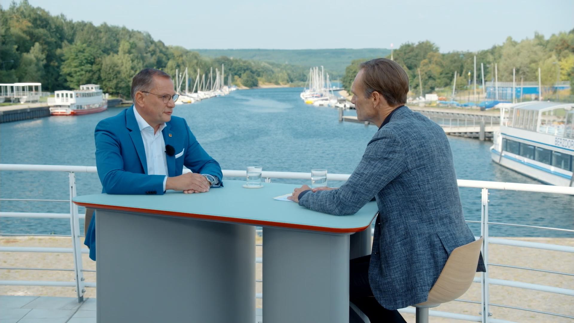 Tino Chrupalla im ZDF-Sommerinterview