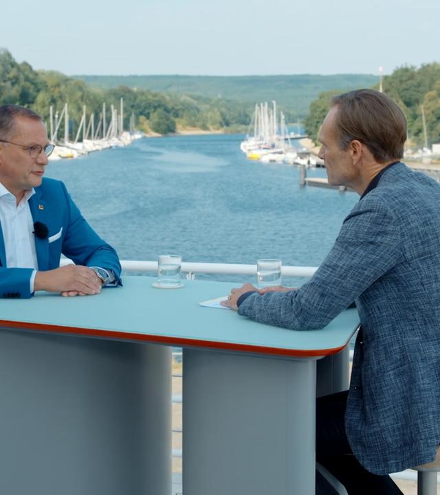 Tino Chrupalla im ZDF-Sommerinterview