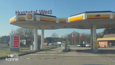 Steigende Spritpreise an der Tankstelle