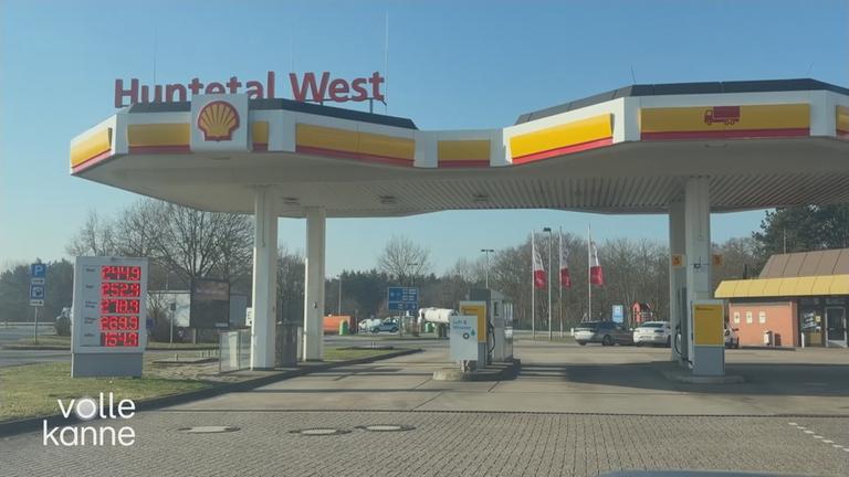 Steigende Spritpreise an der Tankstelle
