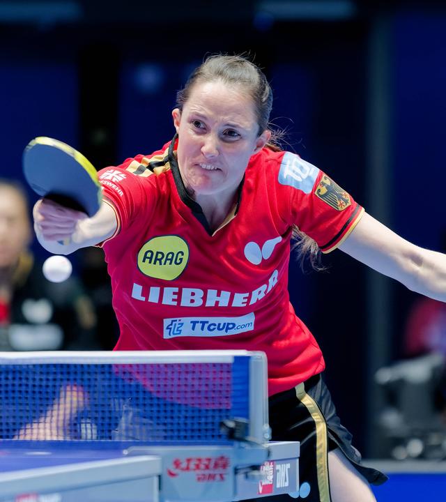 Tischtennis: Sabine Winter.