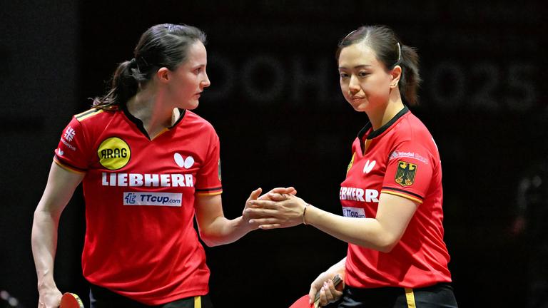 Das deutsche Doppel Sabine Winter Yuan Wan