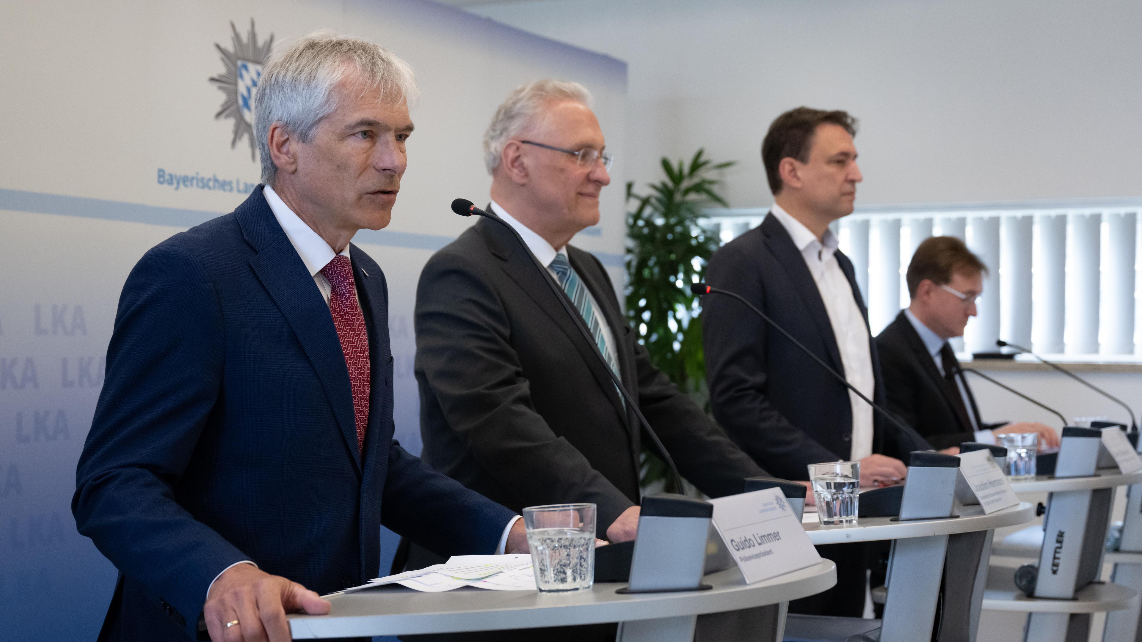 Pressekonderenz des LKA Bayern