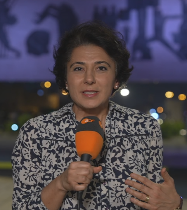 ZDF-Korrespondentin Golineh Atai in Bagdad im Interview mit ZDFheute live