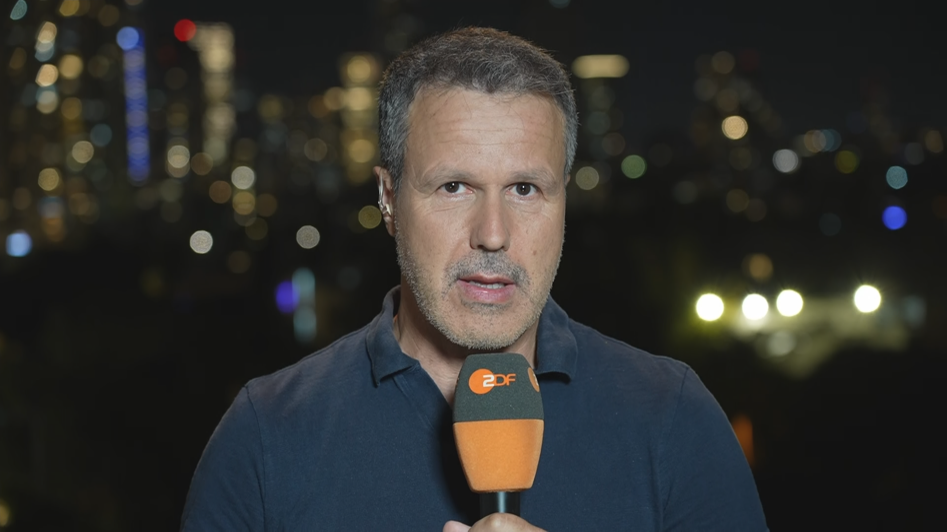 ZDF-Korrespondentin Thomas Reichart in Tel Aviv im Interview mit ZDFheute live