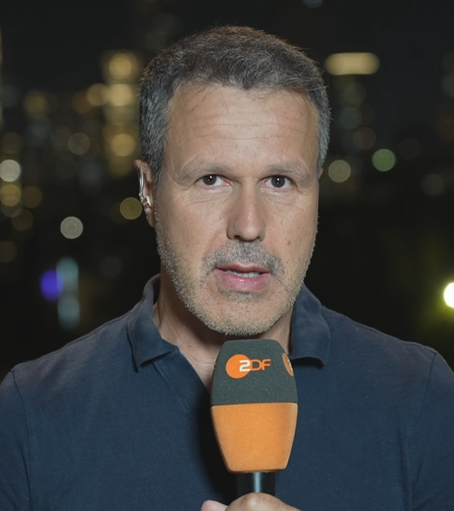 ZDF-Korrespondentin Thomas Reichart in Tel Aviv im Interview mit ZDFheute live