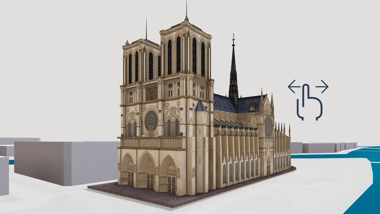 Teaserbild für Notre-Dame 3D-Story