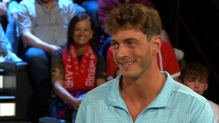Volleyballer Tobias Krick zu Gast im aktuellen Sportstudio am 07.06.2025.