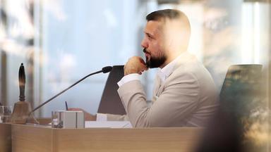 Archiv: Konstituierende Sitzung des Landtags: Tobias Rausch, AfD, Magdeburg, Sachsen-Anhalt, Deutschland, 06.10.202