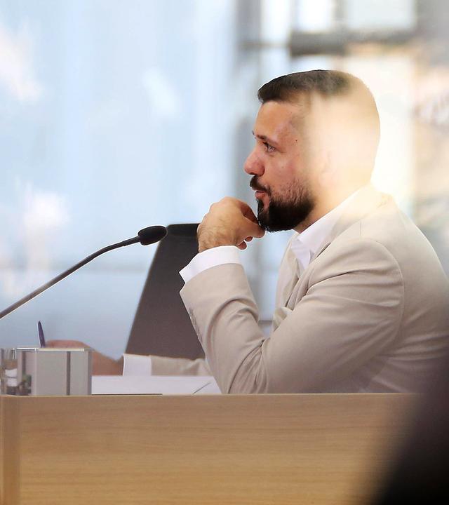 Archiv: Konstituierende Sitzung des Landtags: Tobias Rausch, AfD, Magdeburg, Sachsen-Anhalt, Deutschland, 06.10.202
