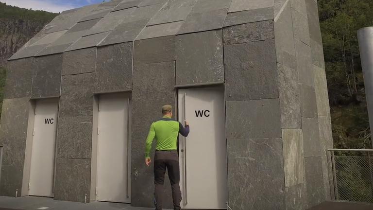 Toilette in Norwegen