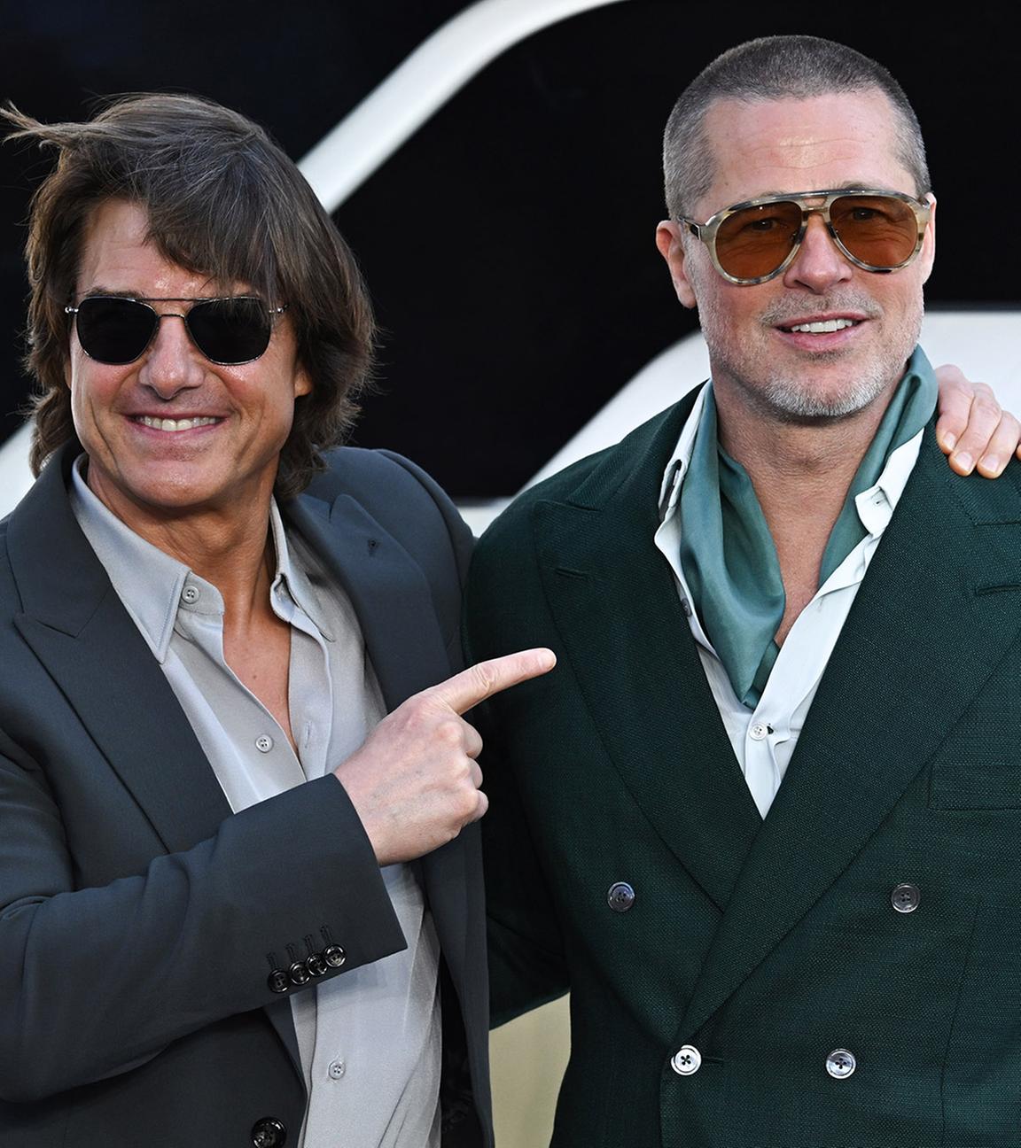 Tom Cruise und Brad Pitt
