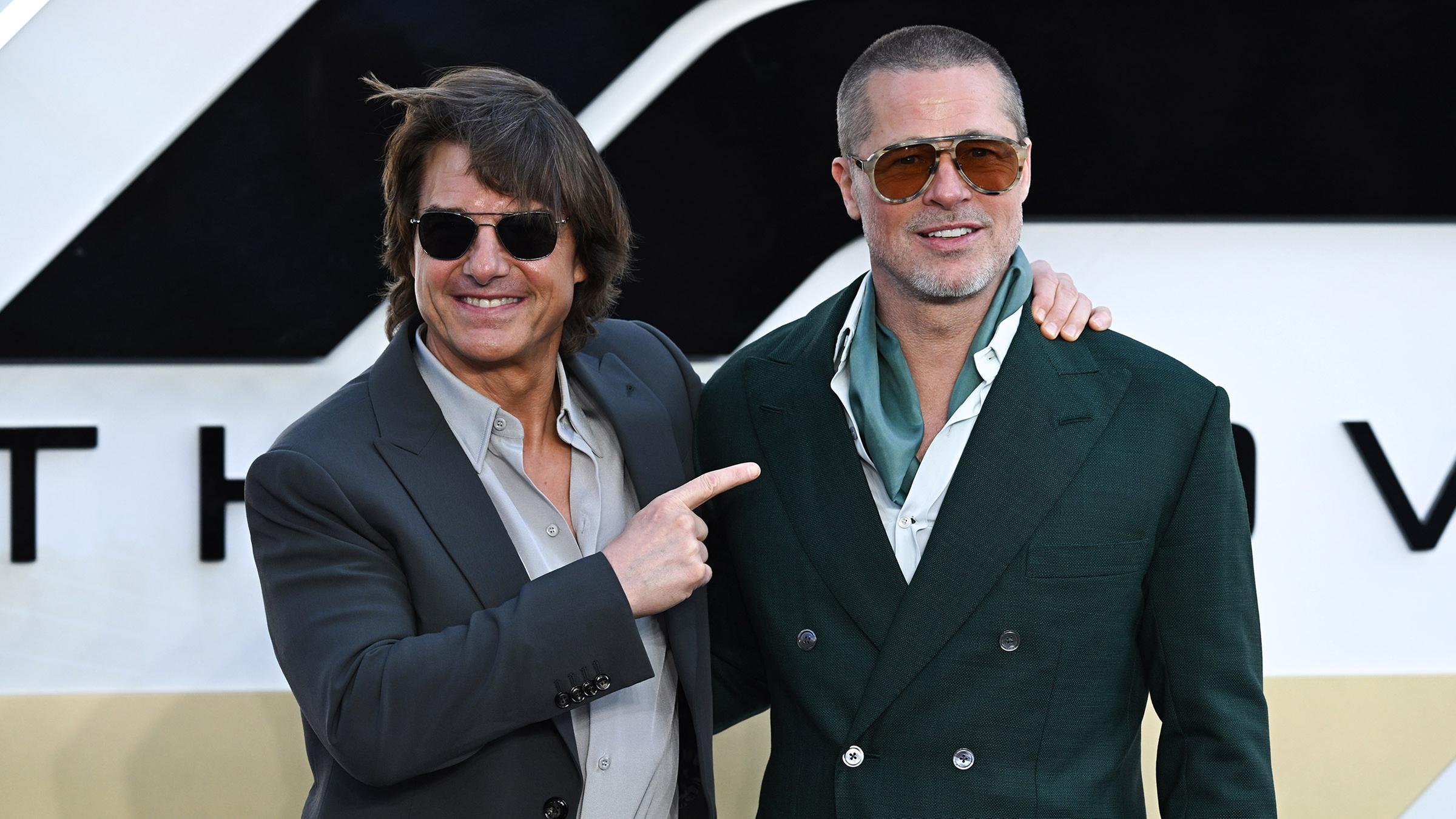 Tom Cruise und Brad Pitt