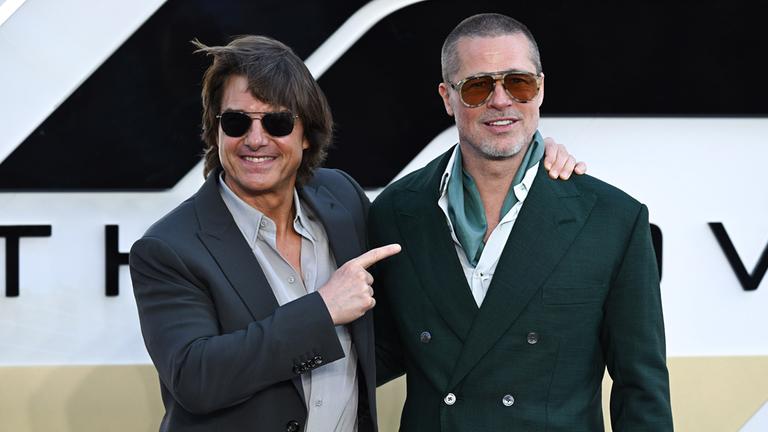 Tom Cruise und Brad Pitt