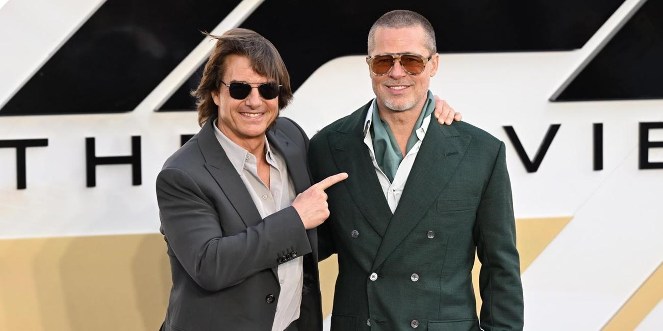 Tom Cruise und Brad Pitt bei "F1" Premiere