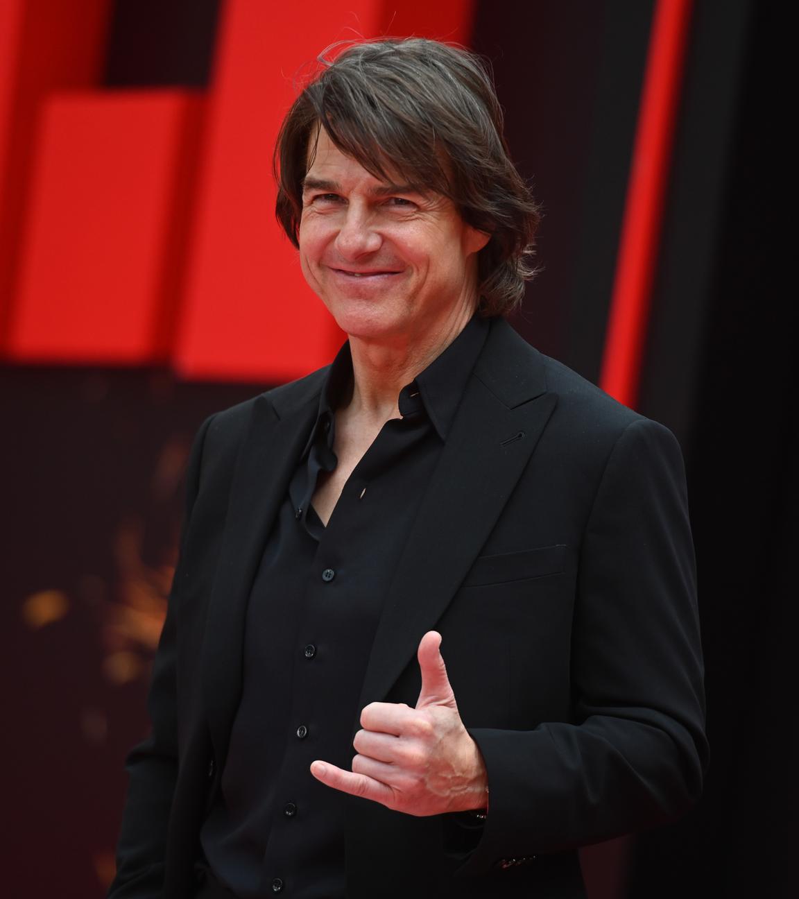 Tom Cruise at the New York Premiere of "Mission: Impossible  The Final Reckoning" on May 18, 2025 at Lincoln Center in New York City.