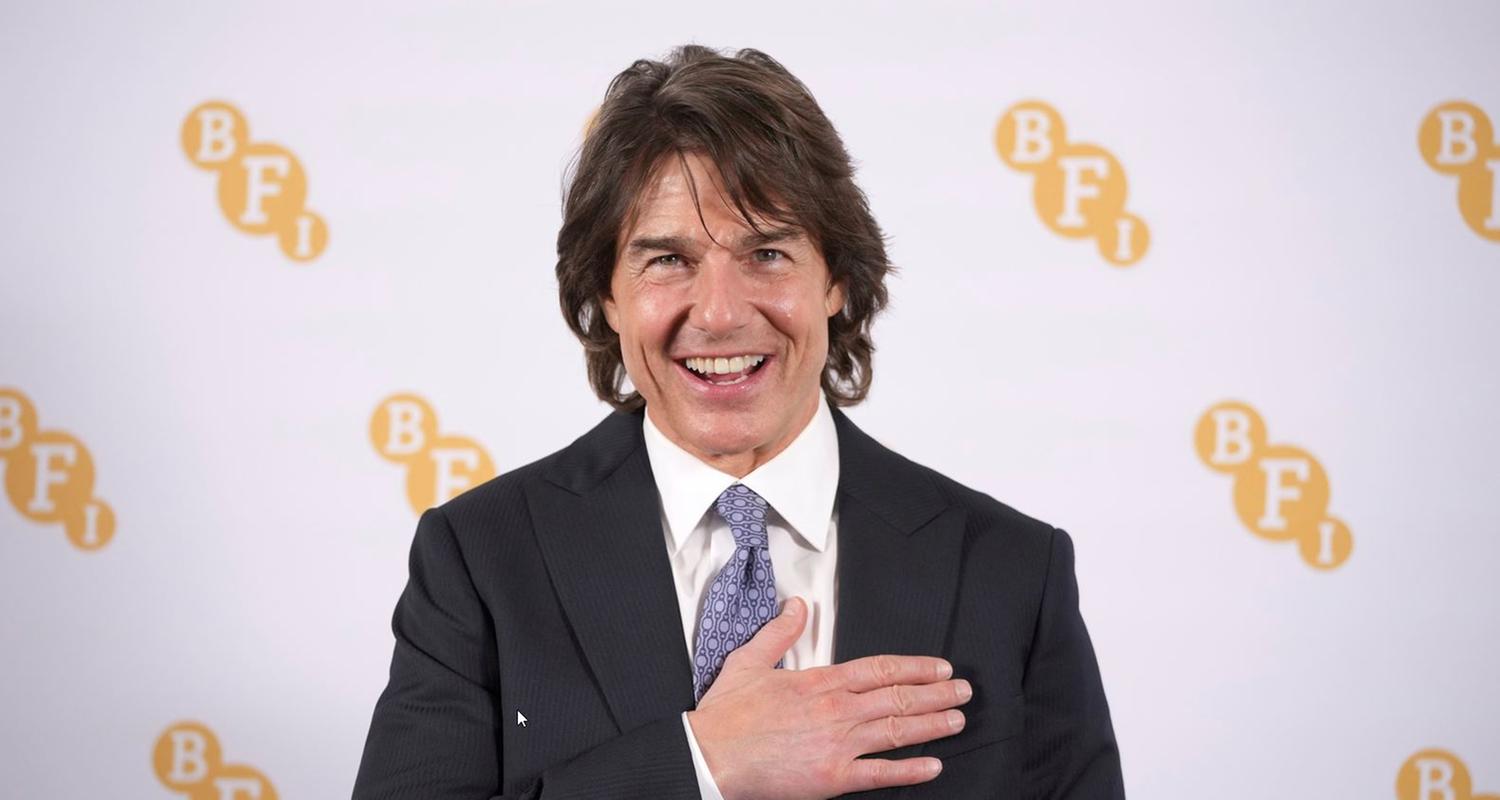 US-amerikanischer Schauspieler Tom Cruise bei der Verleihung des British Film Institute Fellowship Award