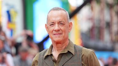 Tom Hanks auf dem roten Teppich bei der Toy Story 5 Premiere in Londond
