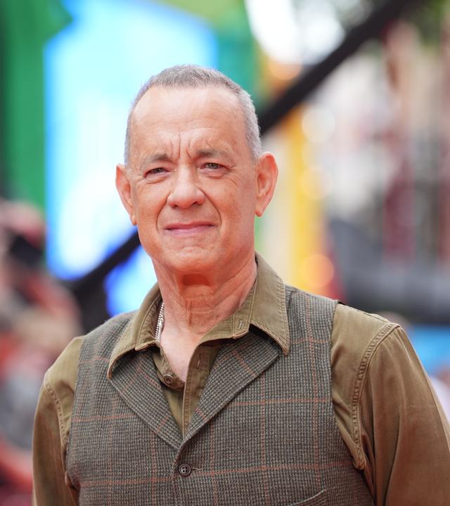 Tom Hanks auf dem roten Teppich bei der Toy Story 5 Premiere in Londond