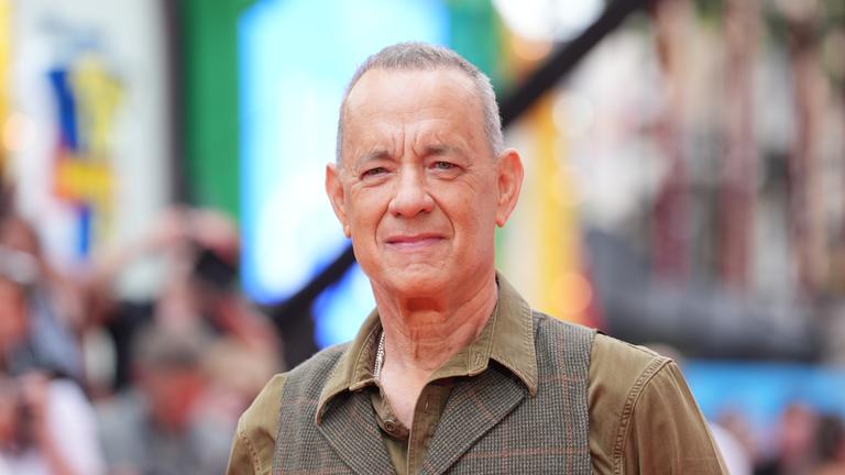 Tom Hanks auf dem roten Teppich bei der Toy Story 5 Premiere in Londond