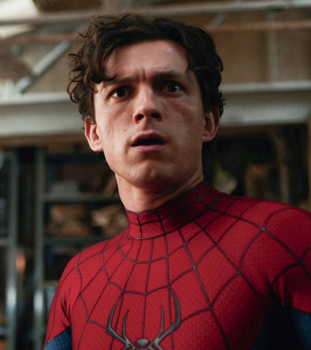 US-Schauspieler Tom Holland als Spiderman im neuen Film "Brand New Day".