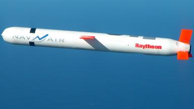 Tomahawk-Rakete im Flug