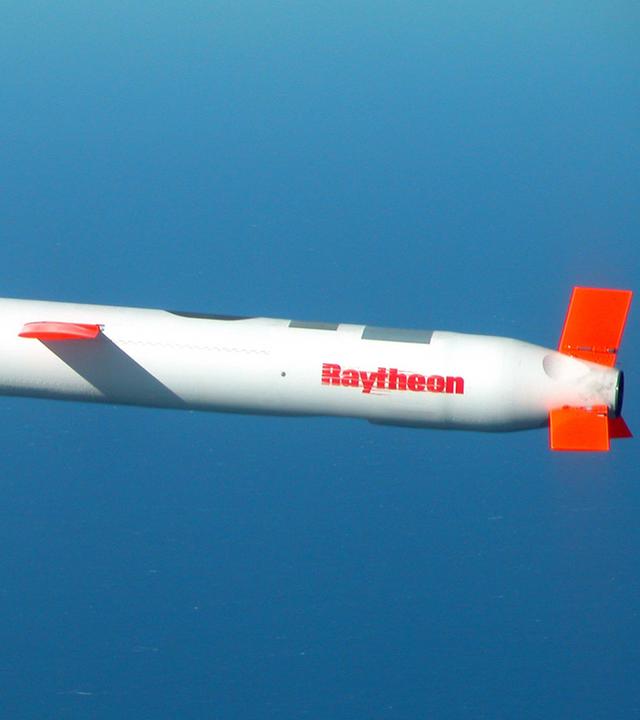 Tomahawk-Rakete im Flug