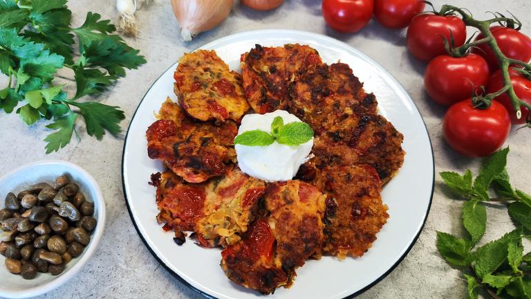 Tomatokeftédes – Tomatenpuffer