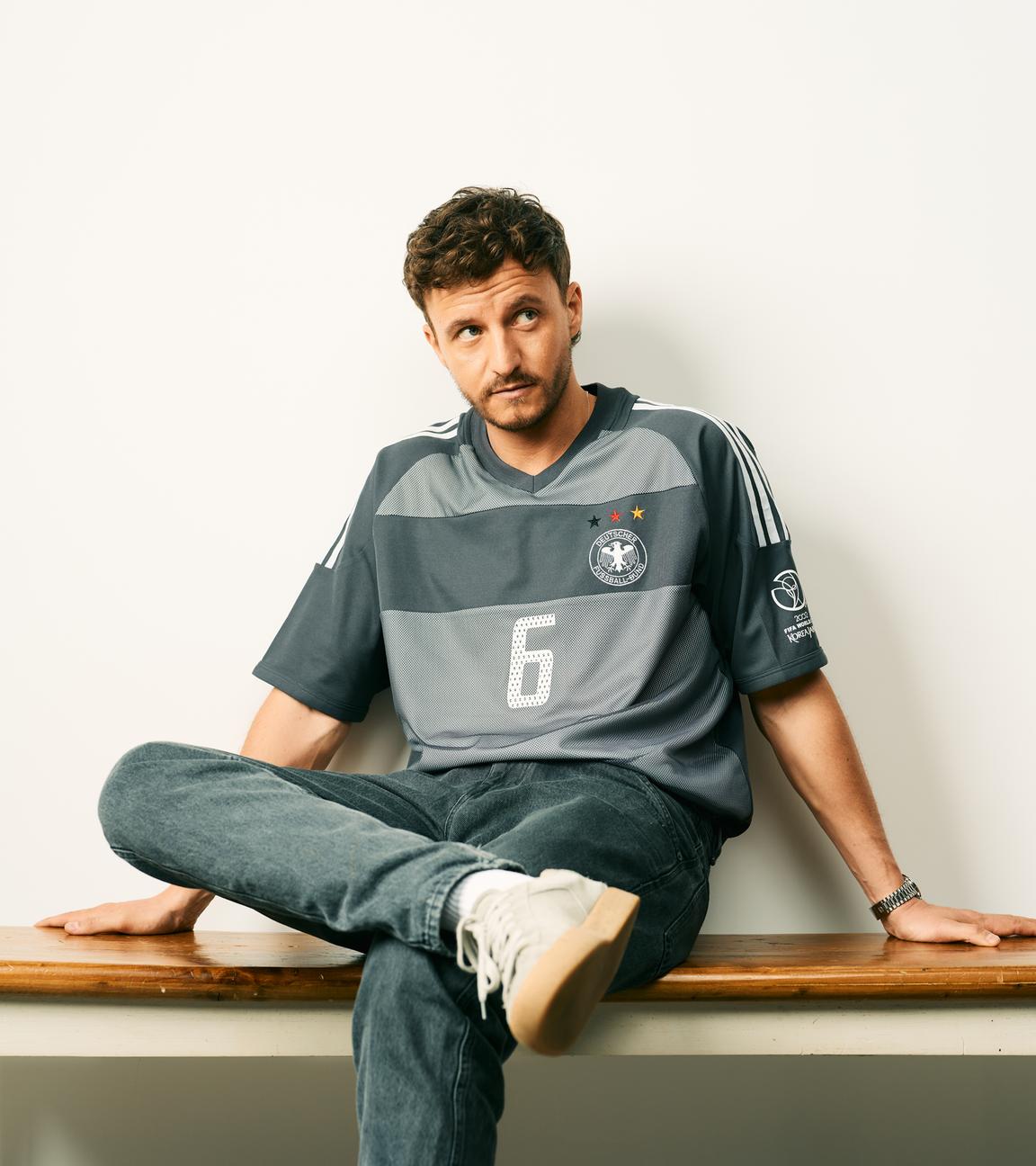 Tommi Schmitt im Trikot der Nationalmannschaft