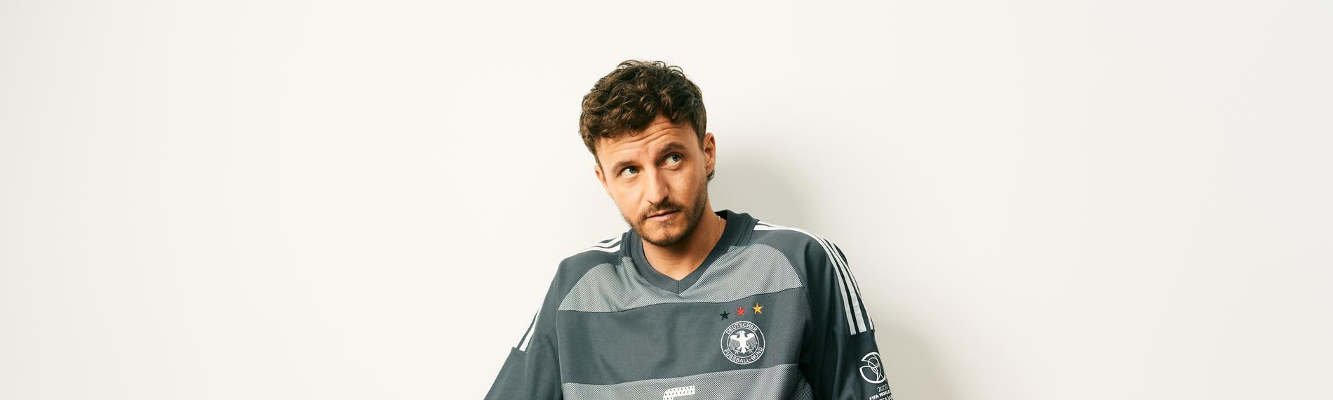 Tommi Schmitt im Trikot der Nationalmannschaft