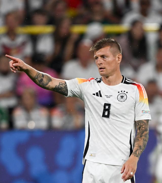 Toni Kroos in Aktion