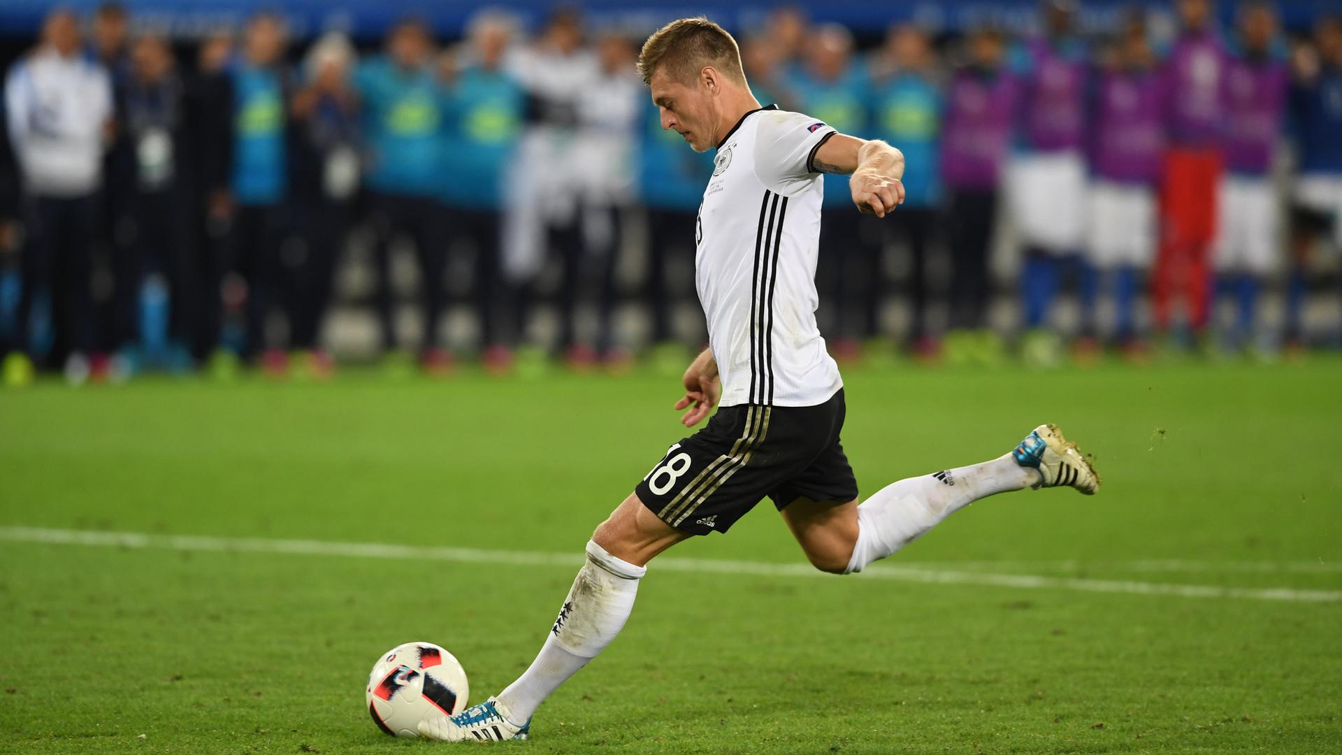 Toni Kroos in Aktion