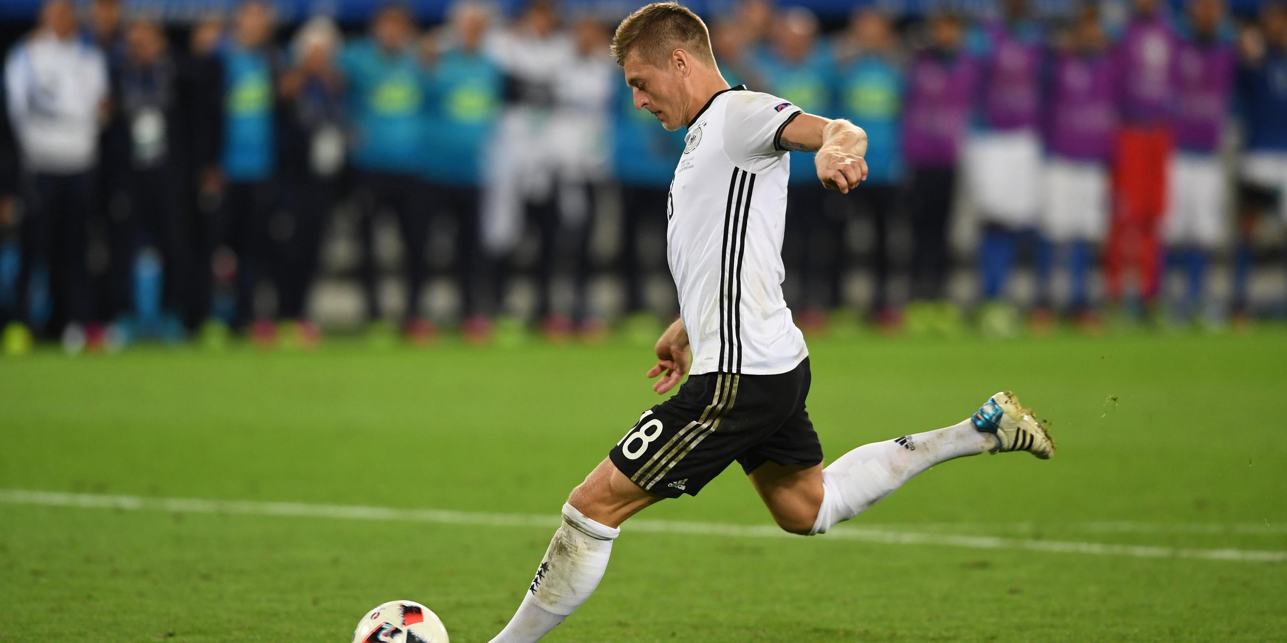 Toni Kroos in Aktion