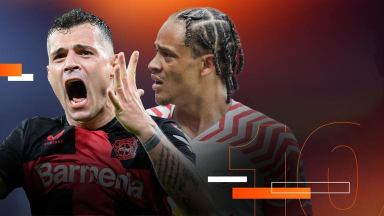 Vorschaubild für die "Top Ten Kuriositäten" mit Granit Xhaka und Xavi Simons.