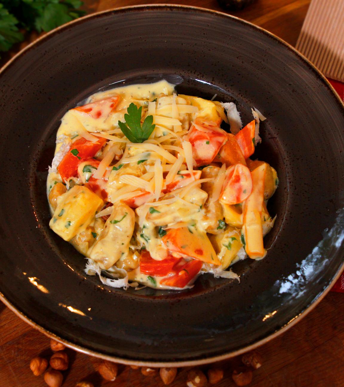 Topinambur-Gnocchi
