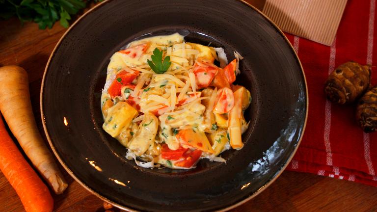 Topinambur-Gnocchi