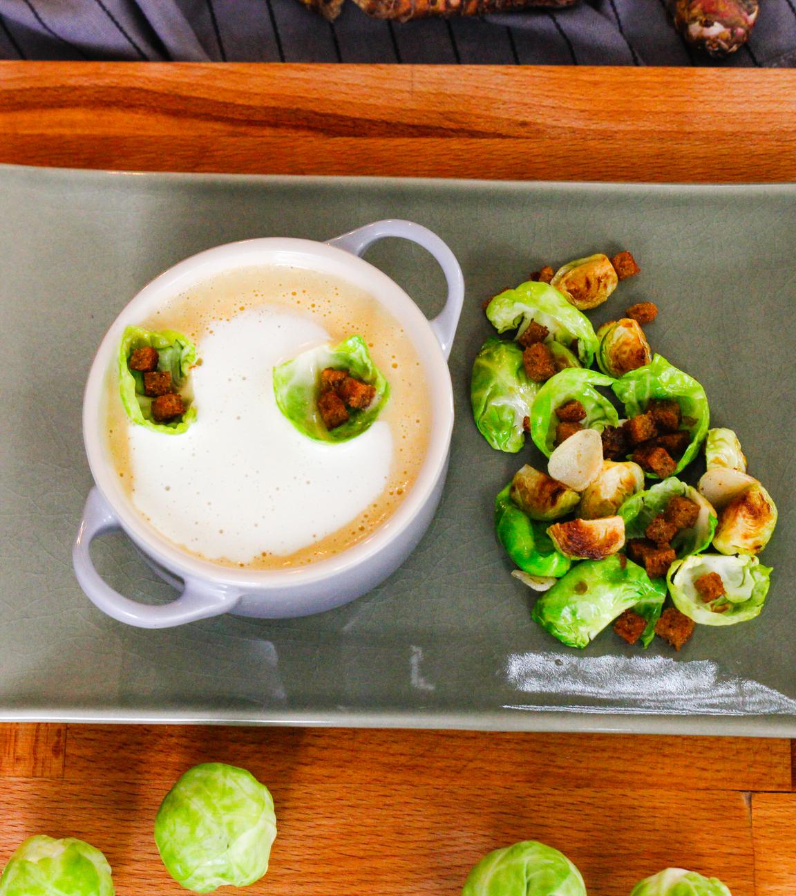 Topinambur-Rahmsuppe 