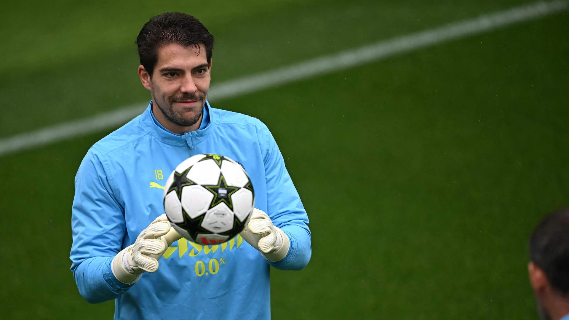 Der deutsche Torhüter Stefan Ortega Moreno von Manchester City wurde erstmals von Bundestariner Nagelsmann für ein Länderspiel nominiert