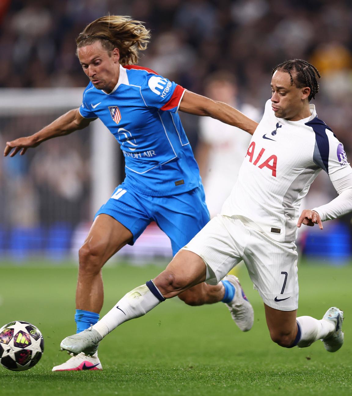 Marcos Llorente und Xavi Simons am 18.03.26