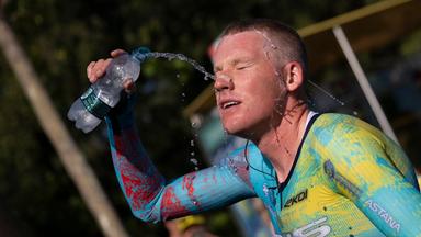 Tour de France Battles Scorching Heat