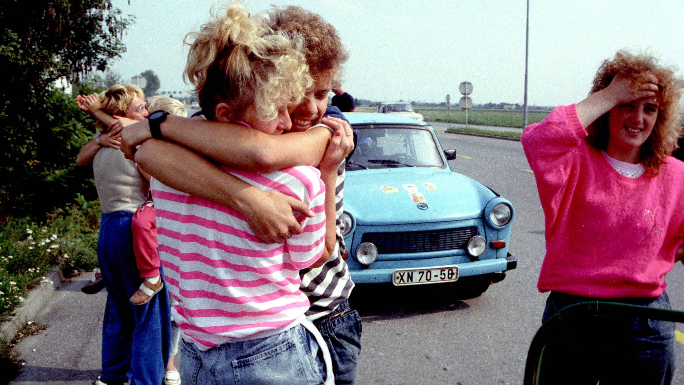 Geschafft: In Österreich