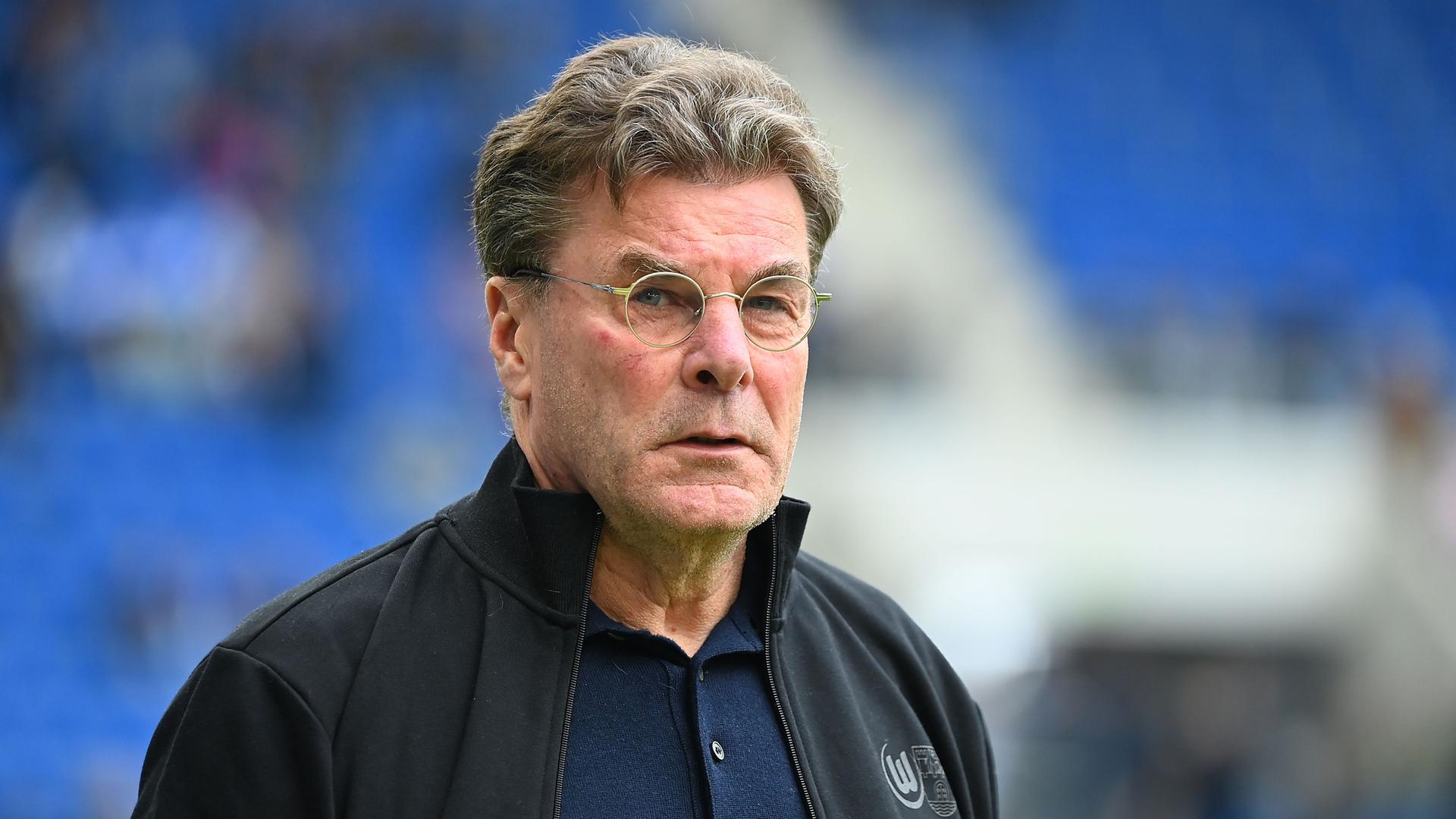 Trainer Dieter Hecking  (VFL Wolfsburg).