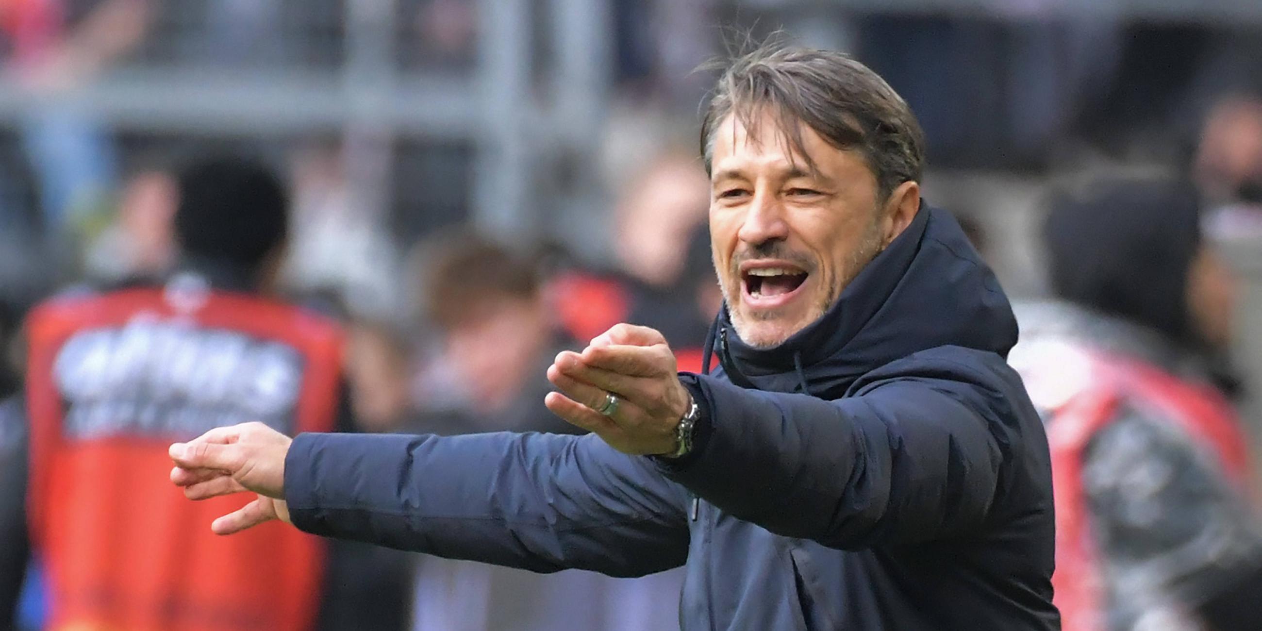 Fußballtrainer Niko Kovac von Borussia Dortmund am 04.10.2025 bei einem Spiel der 1. Bundesliga.