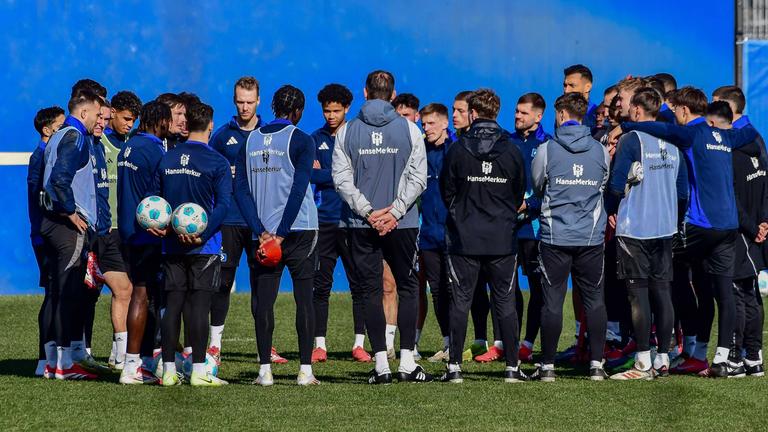 Training des Hamburger SV