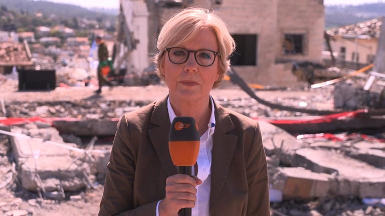 ZDF-Korrespondentin Ines Trams berichtet über den Wadephul-Besuch in Israel