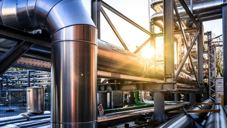 Geothermieanlage am Energiestandort Süd in München