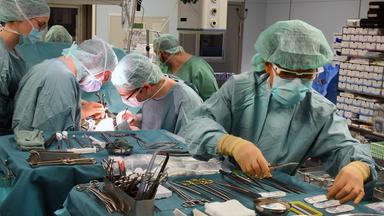 Nierentransplantation im Transplantationszentrum am Universitaetsklinikum in Leipzig