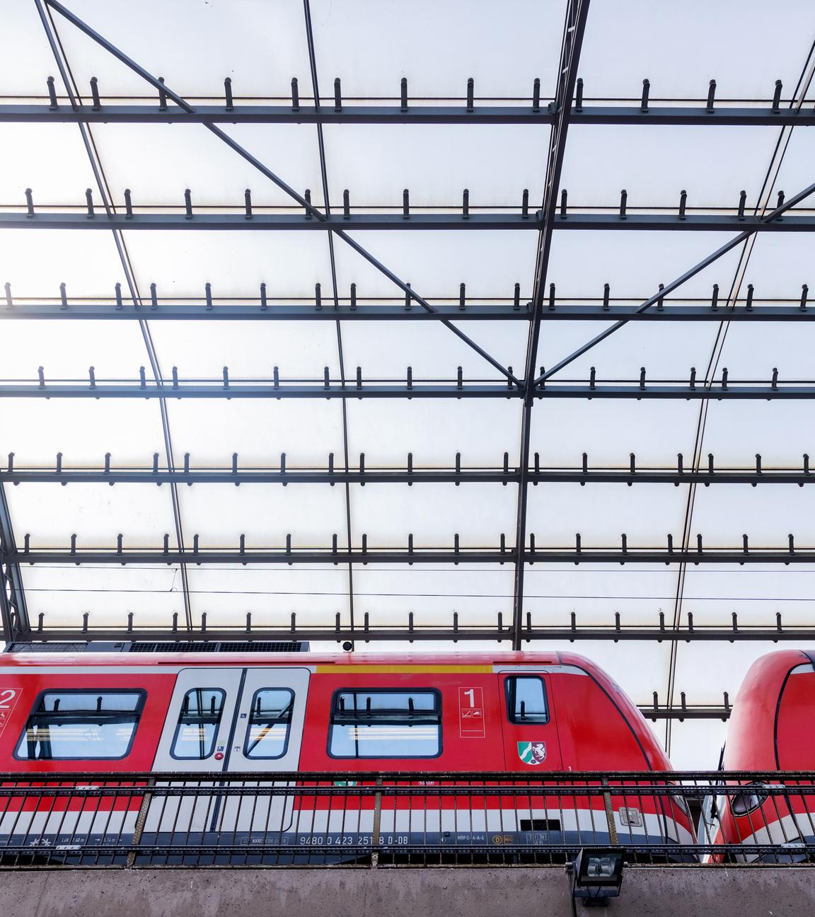 Eine Regionalbahn der Deutschen Bahn.